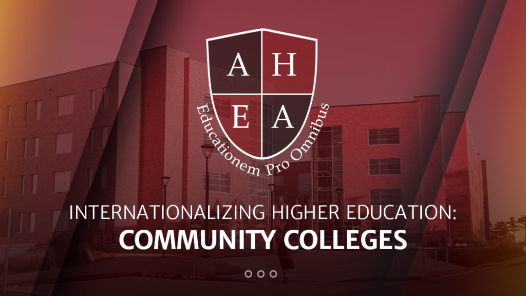 New Outlooks On Internationalizing Higher Education Community Colleges